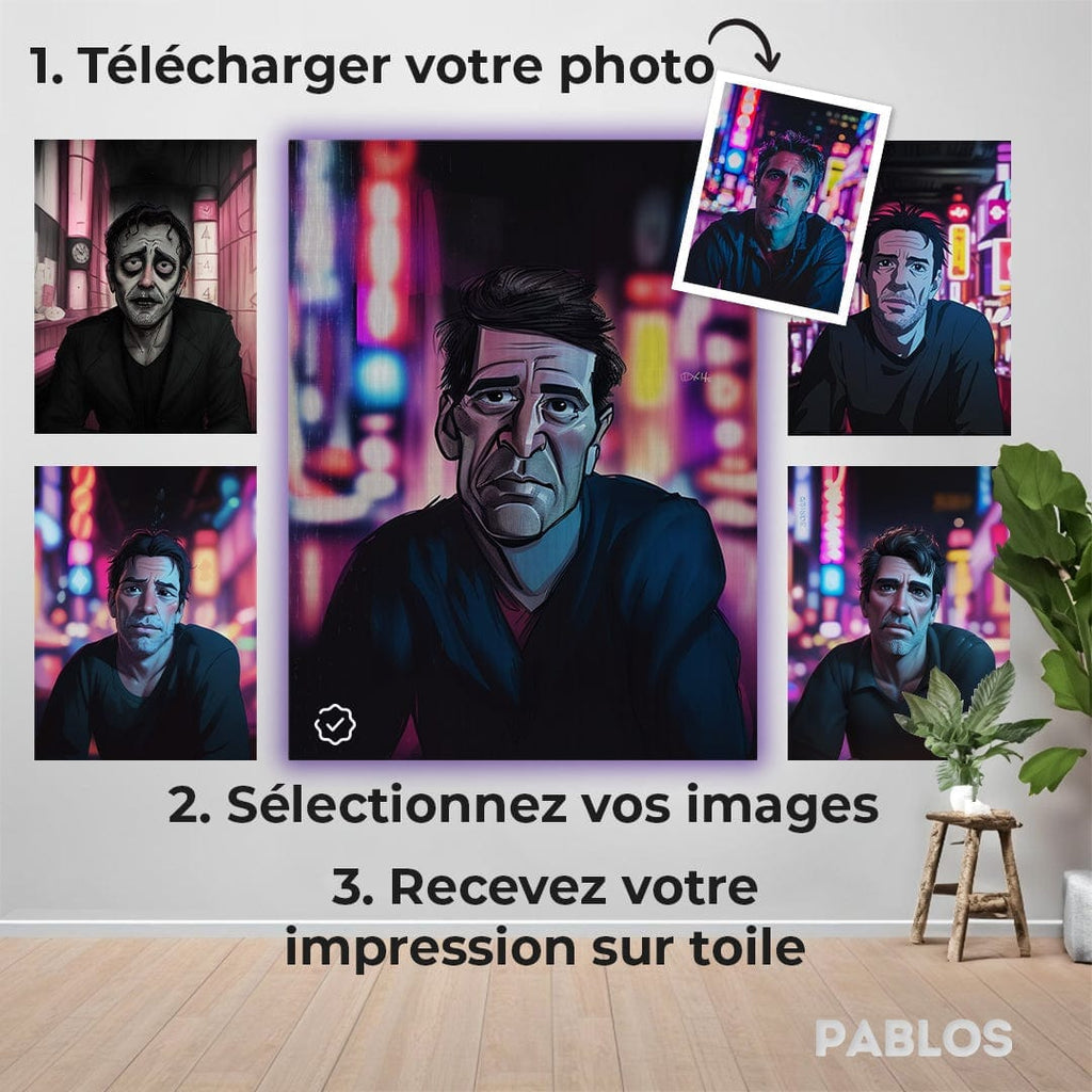 Pablos Tableau Animation IA Sur Toile