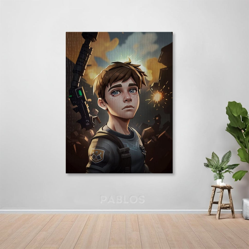 Pablos Tableau Gaming IA Sur Toile