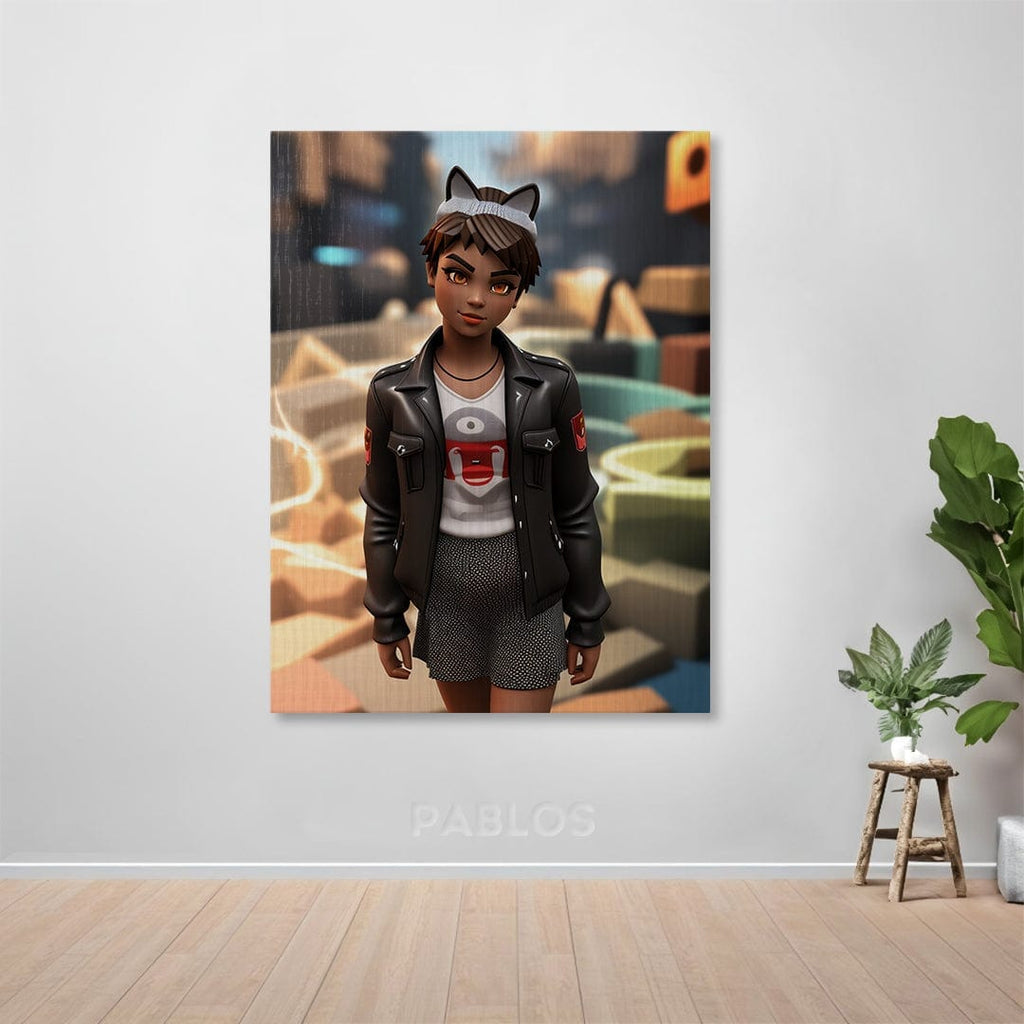 Pablos Tableau Gaming IA Sur Toile