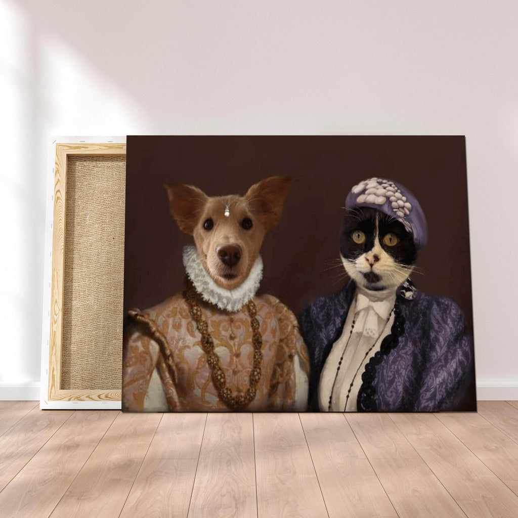 Pablos Tableau Portrait Animaux Les Dames