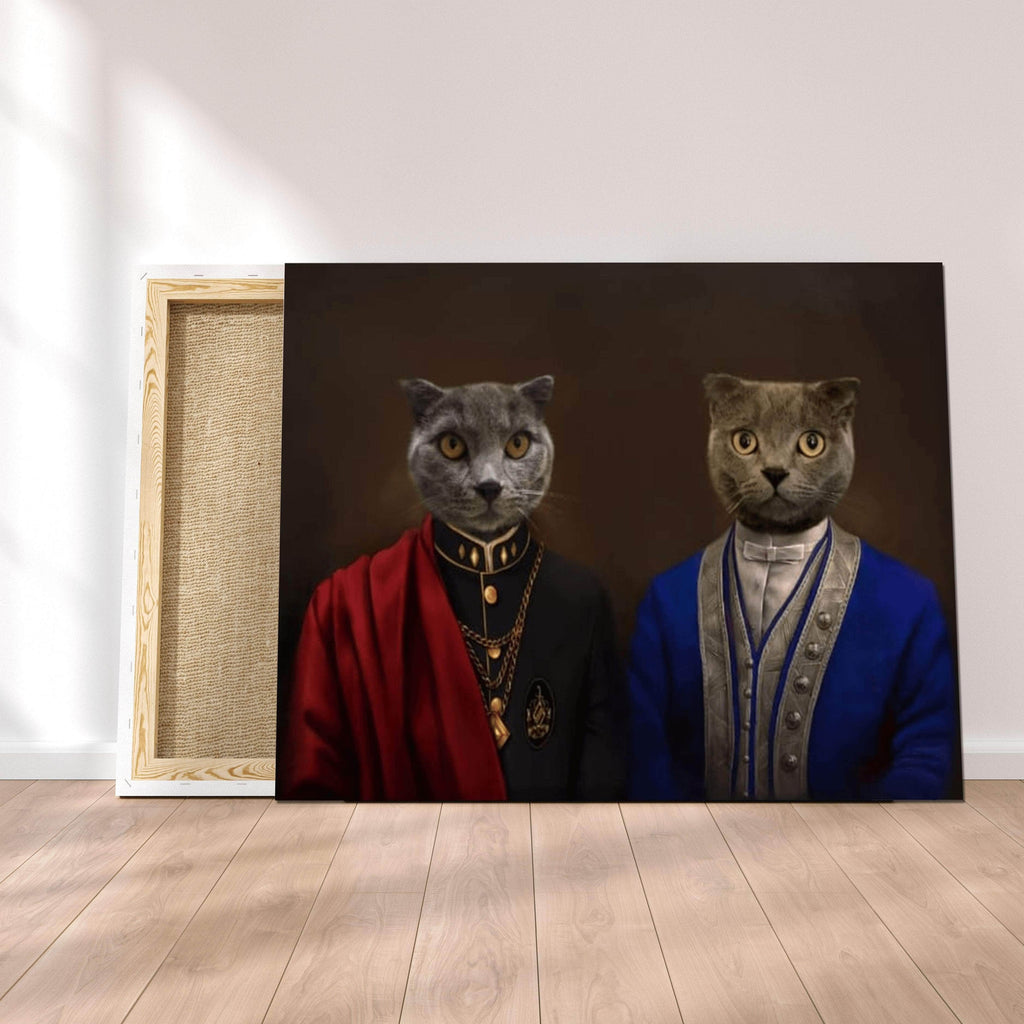 Pablos Tableau Portrait Animaux Les Ducs