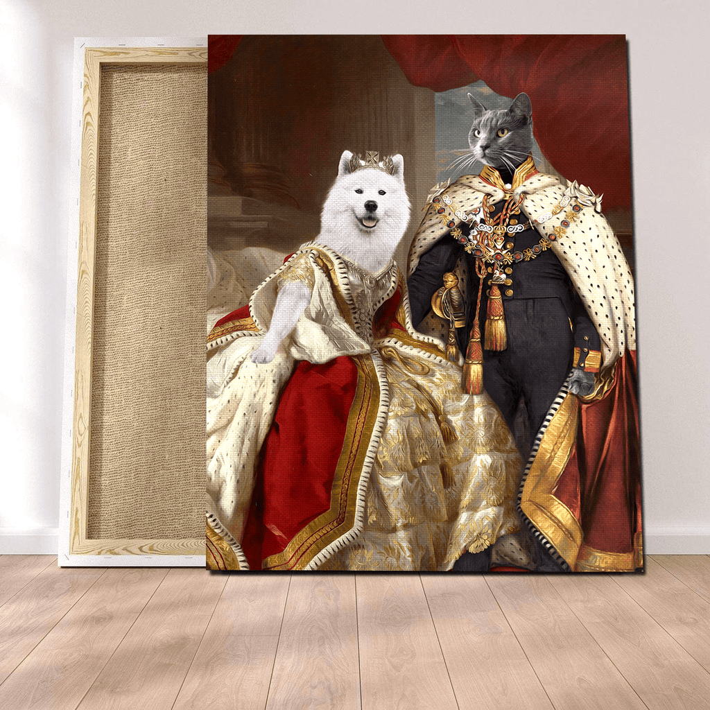 Pablos Tableau Portrait Animaux Royal Family