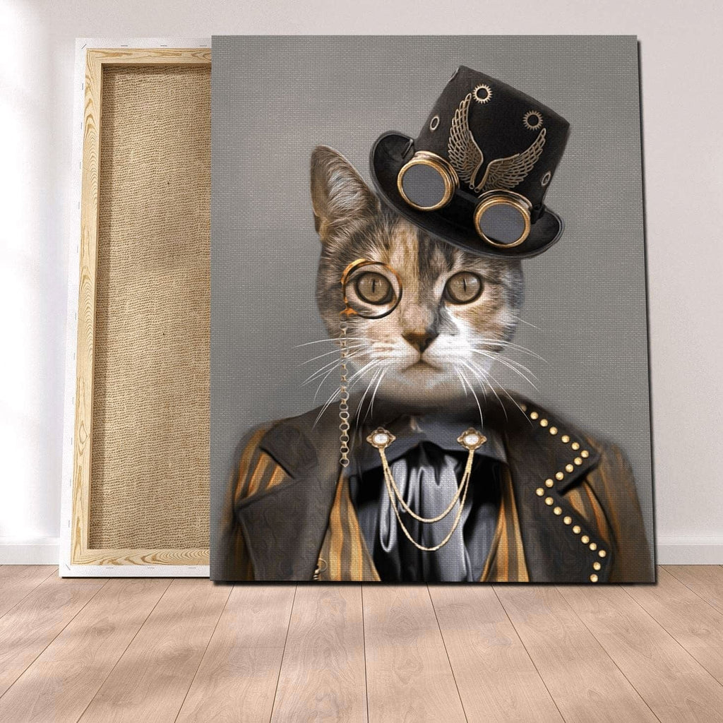 Pablos Tableau Portrait Chat Docteur