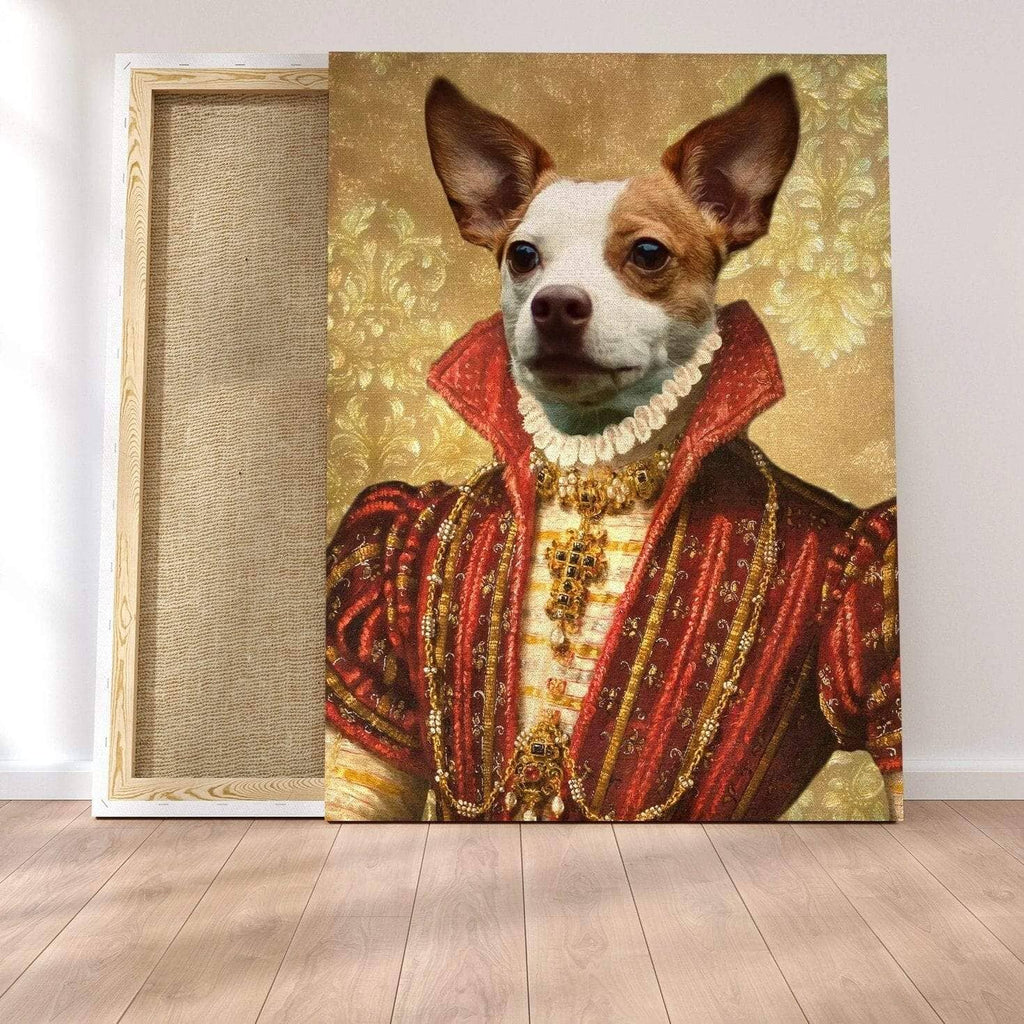 Pablos Tableau Portrait Chien Comtesse