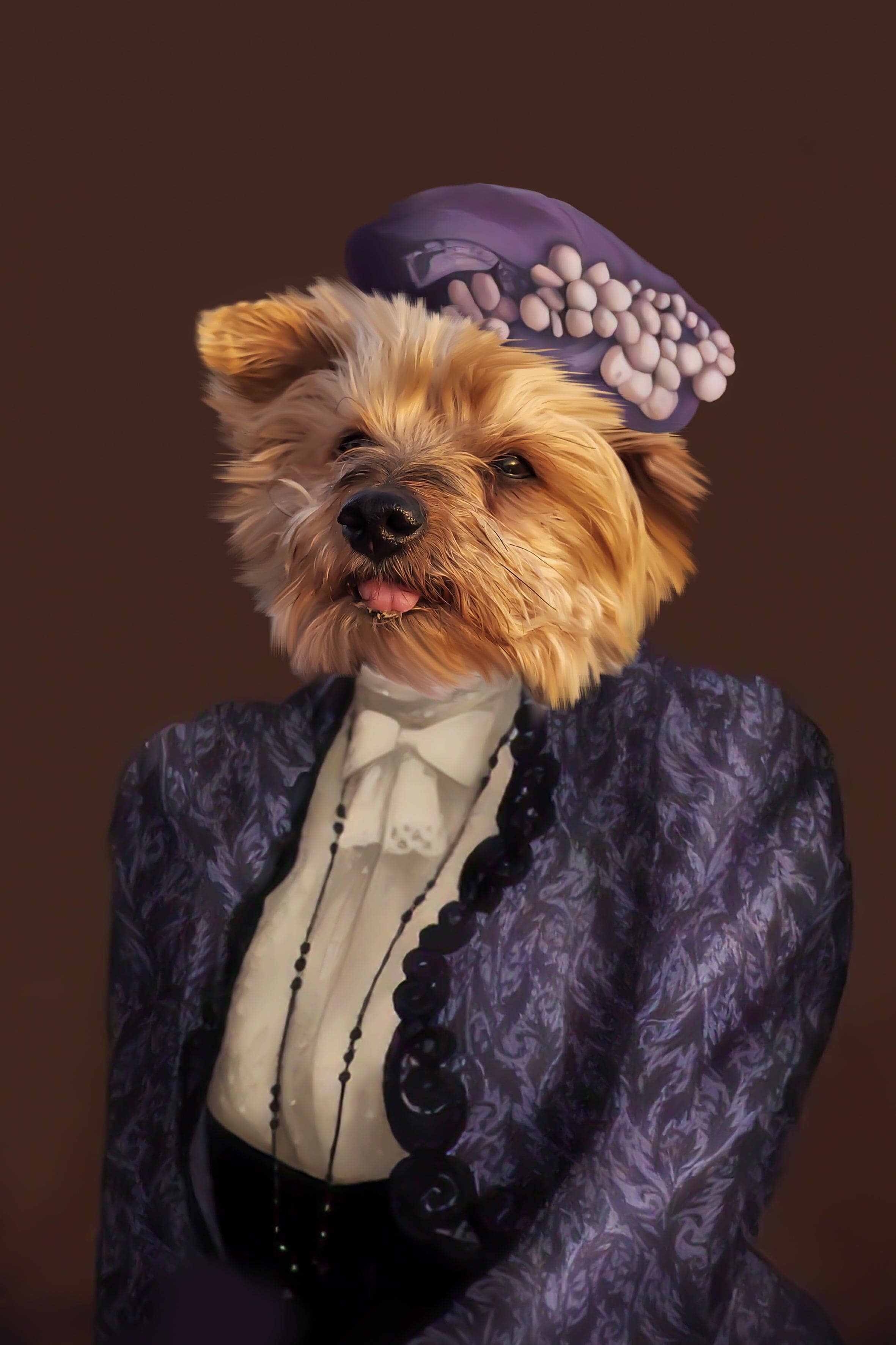 Portrait Chien en Costume Personnalisé Pablos - Main Image