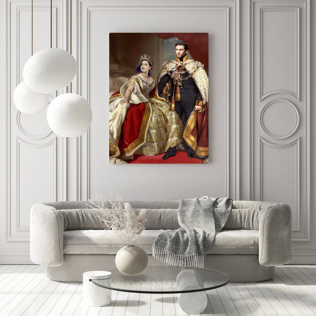 Pablos Tableau Portrait Couple Aristocratique