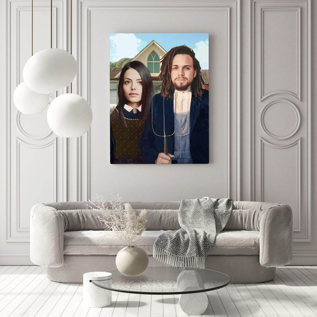 Pablos Tableau Portrait Royal American Gothic