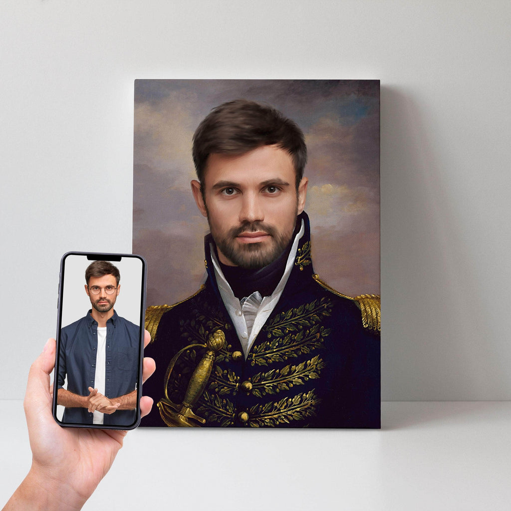 Pablos Tableau Portrait Royal Amiral