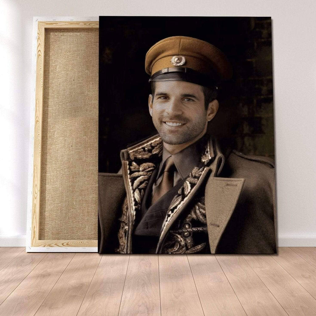 Pablos Tableau Portrait Royal Capitaine