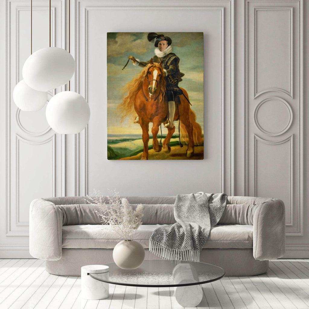 Pablos Tableau Portrait Royal Cavalerie