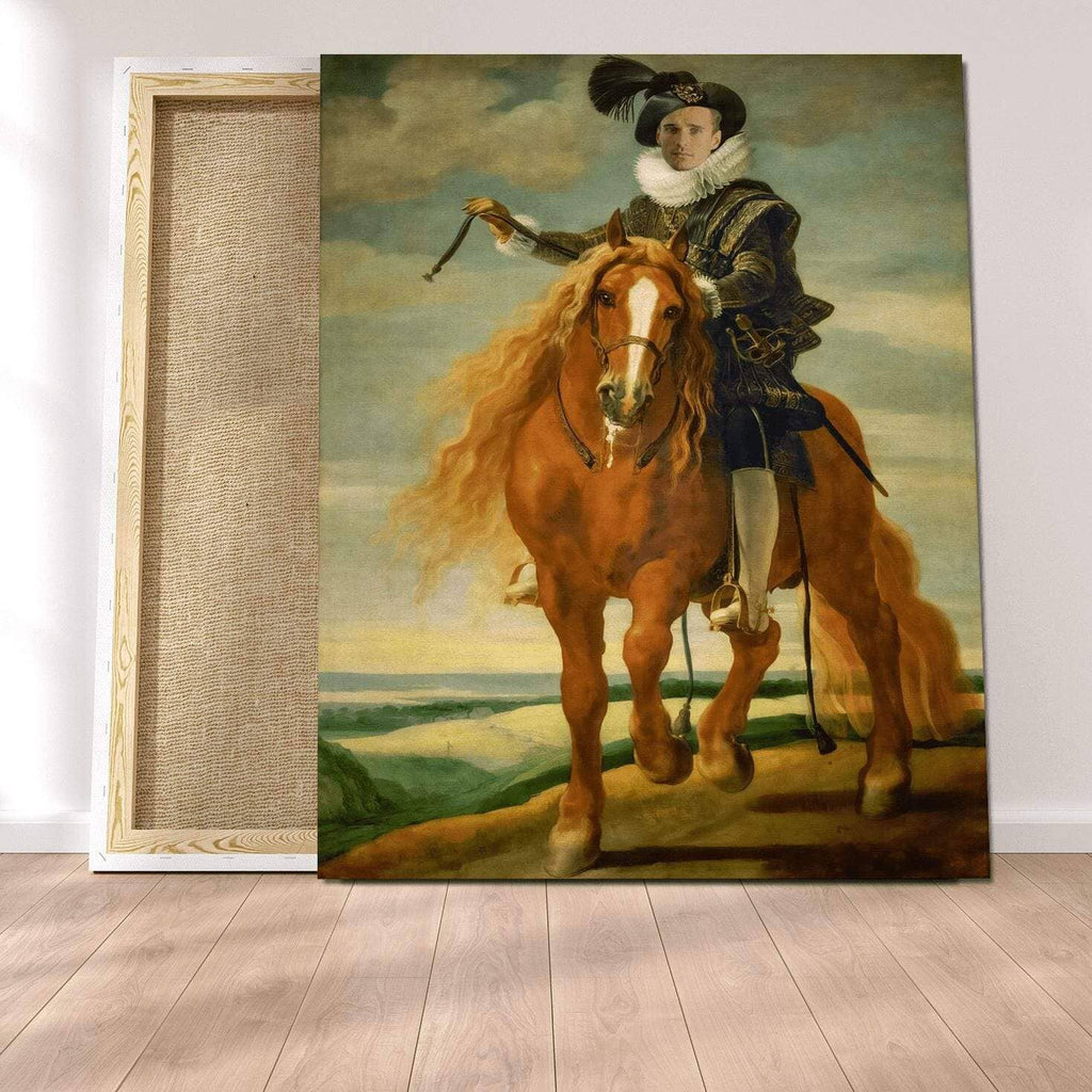 Pablos Tableau Portrait Royal Cavalerie