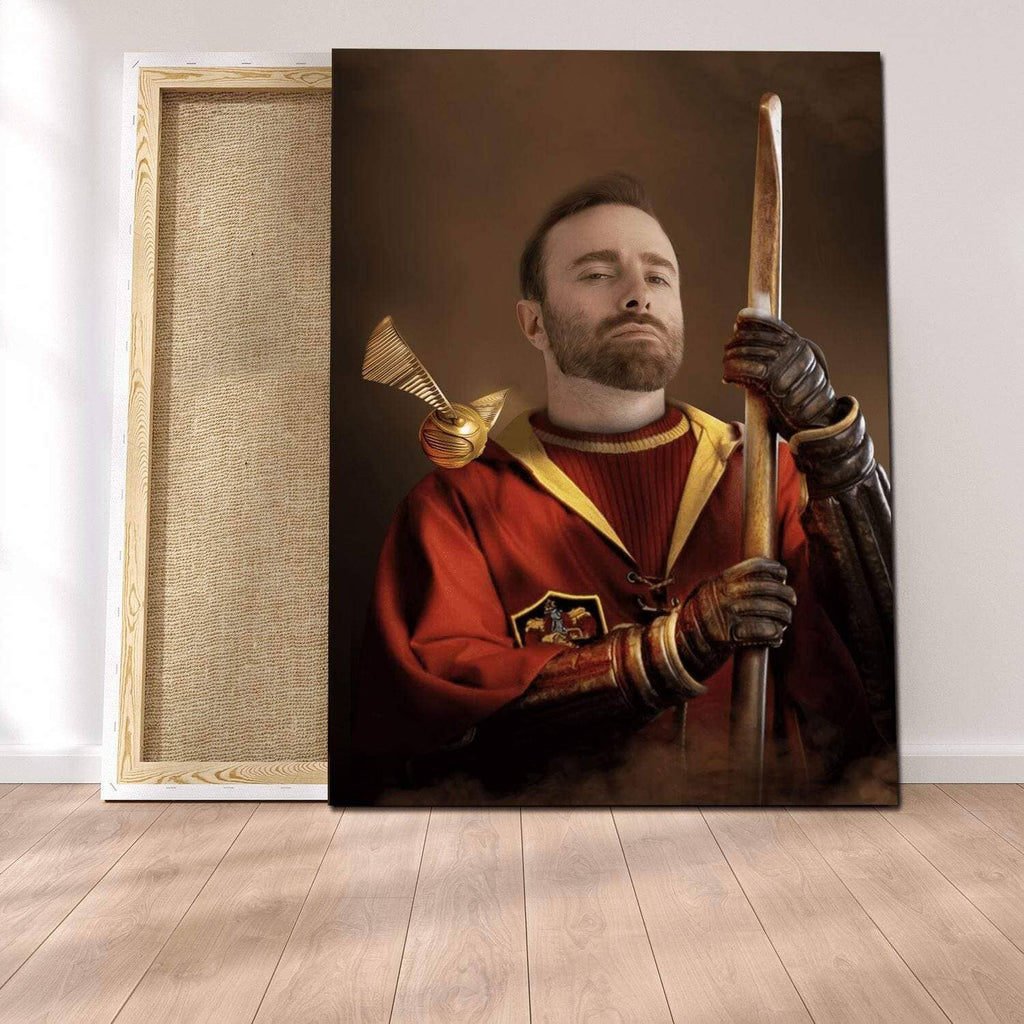 Pablos Tableau Portrait Royal Chiffon D'or