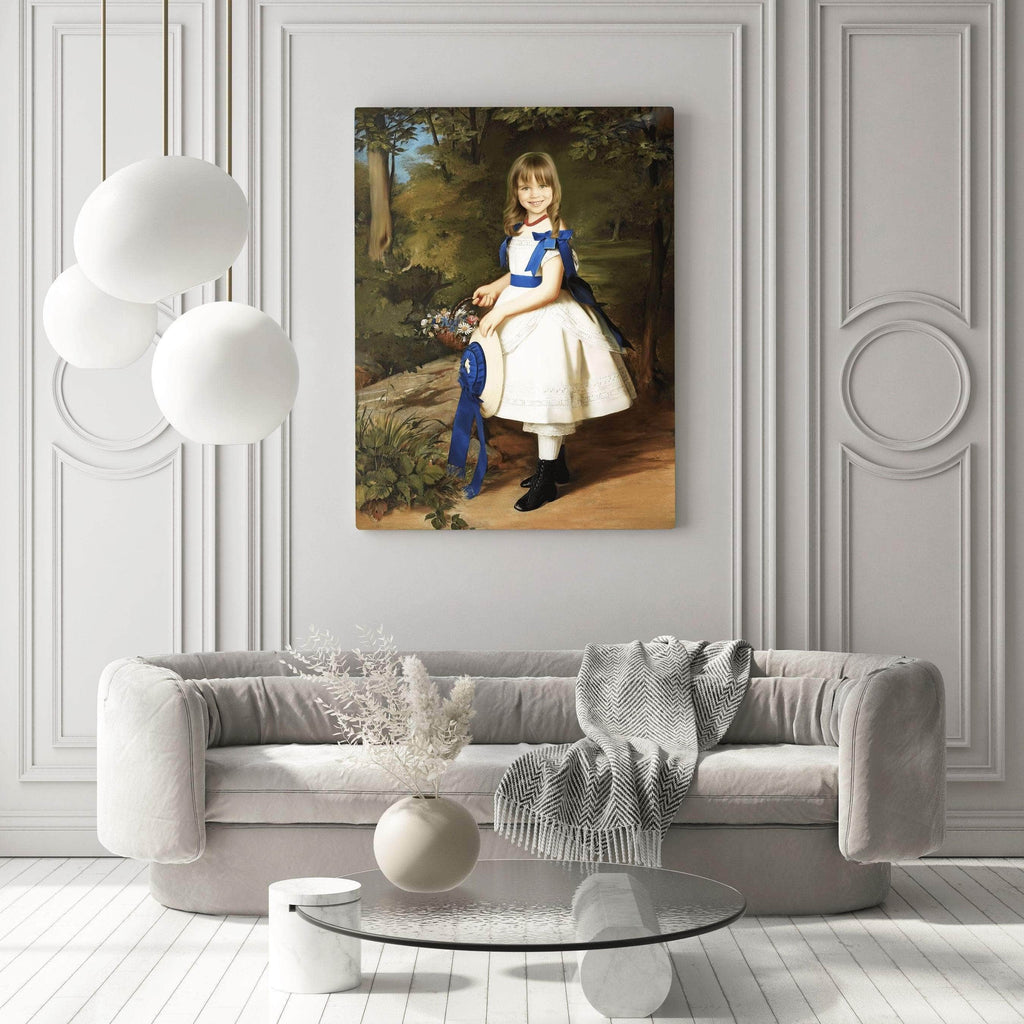 Pablos Tableau Portrait Royal Enfant Princesse