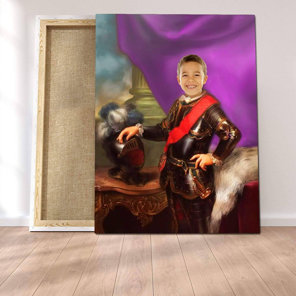 Pablos Tableau Portrait Royal Enfant Soldat