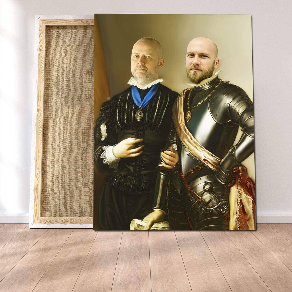 Pablos Tableau Portrait Royal Frères d'Armes