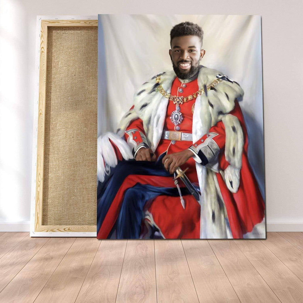 Pablos Tableau Portrait Royal Grand Roi