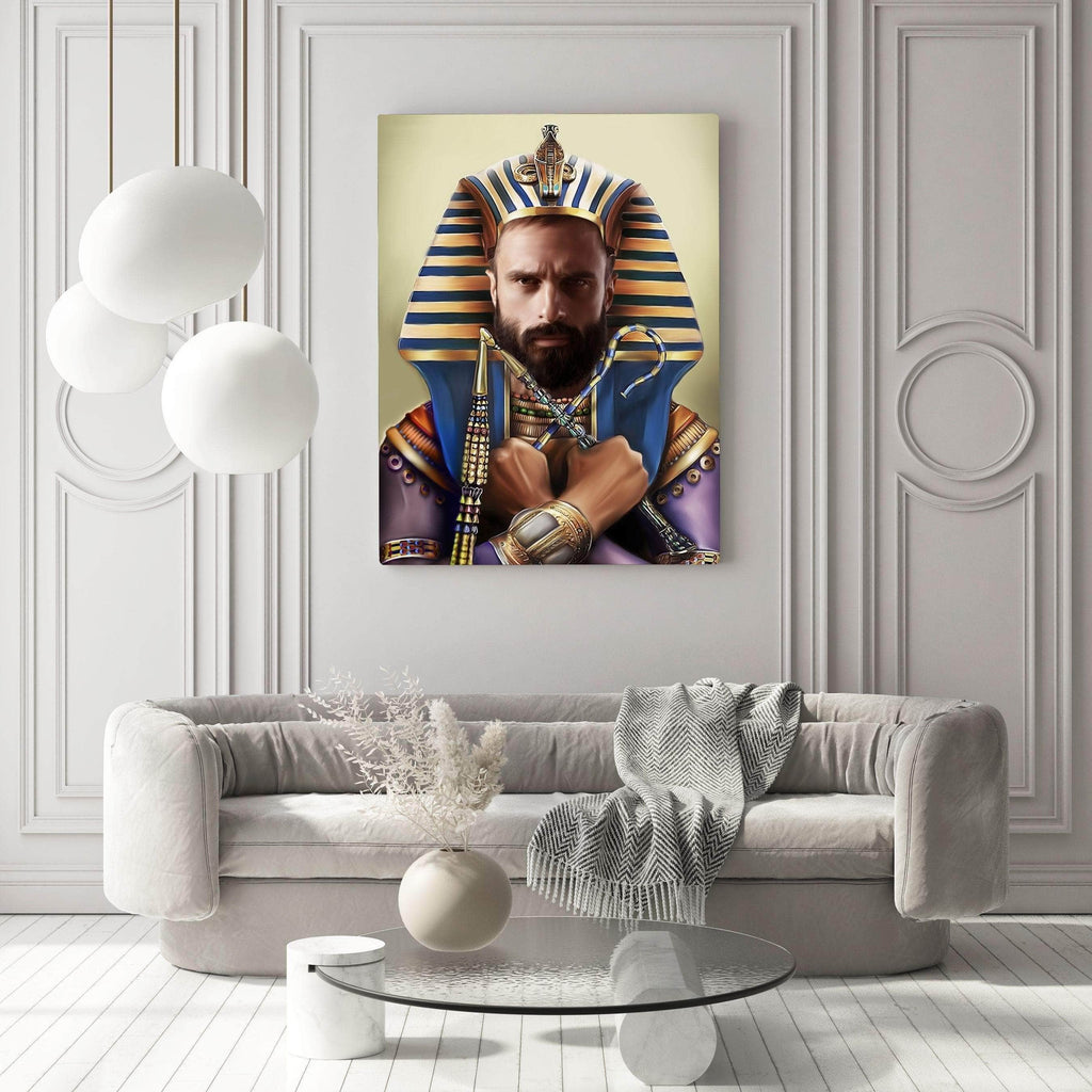 Pablos Tableau Portrait Royal Pharaon