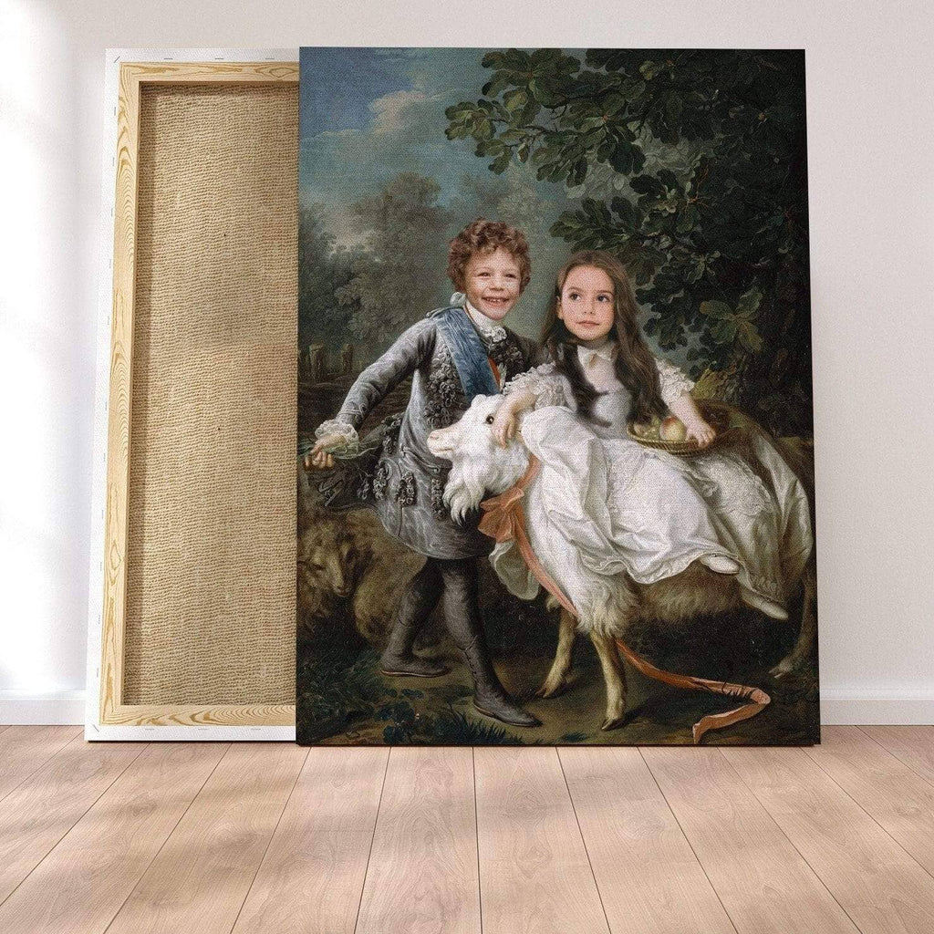 Pablos Tableau Portrait Royal Prince & Princesse