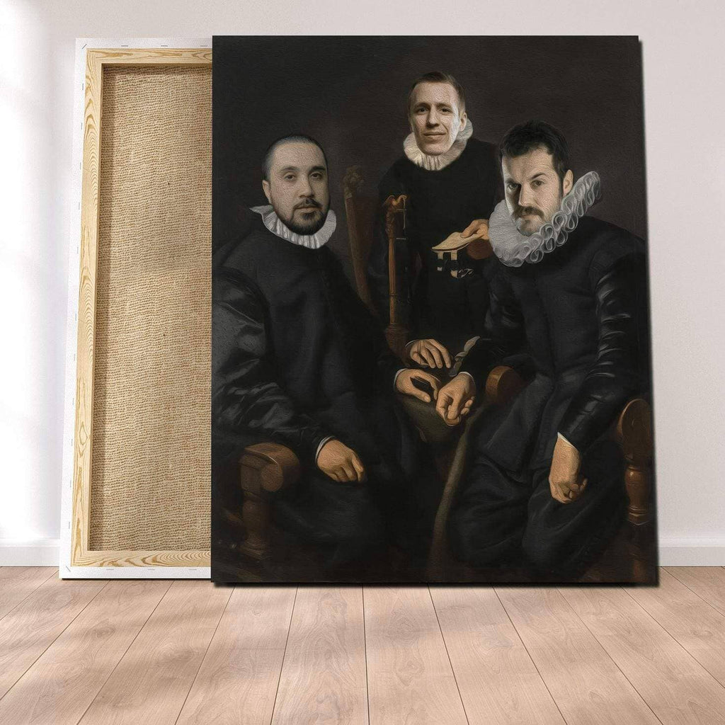 Pablos Tableau Portrait Royal Trois Mousquetaires (Trio)