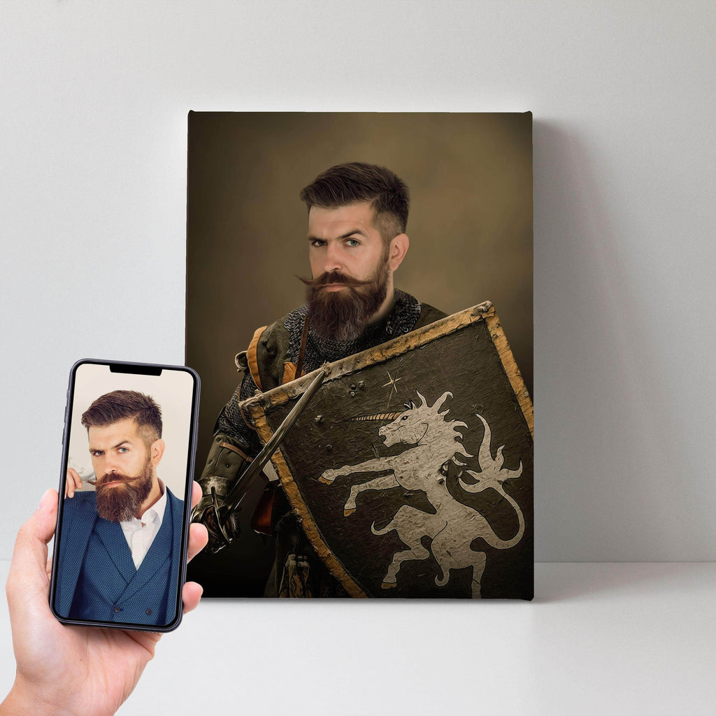 Pablos Tableau Portrait Royal Warrior